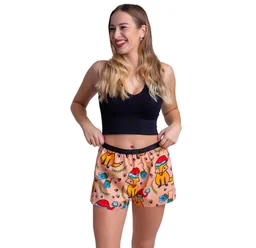 Dámské trenky vytkávaná guma GIGI - Dámské trenky s vytkávanou gumou REPRE4SC LADIES GIGI FLUFFY FELLOW - R4W-BOX-0723S - S