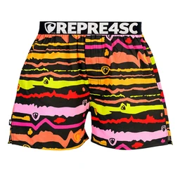 Pánské trenky s vytkávanou gumou EXCLUSIVE MIKE - Pánské trenky s vytkávanou gumou REPRE4SC EXCLUSIVE MIKE SPRING PROMISES - R6M-BOX-0712S - S