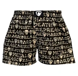 PÁNSKE TRENKY všitá guma EXCLUSIVE ALI - Pánske trenky REPRE4SC EXCLUSIVE ALI BONES SPEAK - R6M-BOX-0614S - S