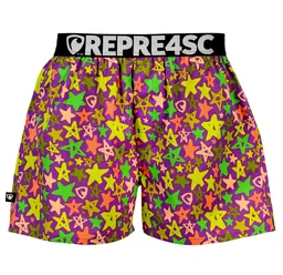 Pánské trenky s vytkávanou gumou EXCLUSIVE MIKE - Pánske trenky REPRE4SC EXCLUSIVE MIKE SUPERSTARS - R6M-BOX-0720S - S