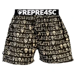 Pánské trenky s vytkávanou gumou EXCLUSIVE MIKE - Pánske trenky REPRE4SC EXCLUSIVE MIKE BONES SPEAK - R6M-BOX-0714S - S