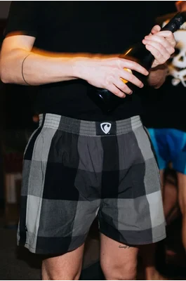 Pánské trenky všitá guma CLASSIC ALI - Pánské trenky s všitou gumou REPRE4SC CLASSIC ALI 23155 - R3M-BOX-0155S - S