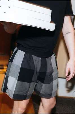 Pánské trenky s vytkávanou gumou CLASSIC MIKE - Pánské trenky s vytkávanou gumou REPRE4SC CLASSIC MIKE 23255 - R3M-BOX-0255S - S