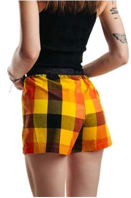 Ladies boxershorts with elastic waistband GIGI - Dámské trenky s vytkávanou gumou REPRE4SC LADIES GIGI 23270 - R3W-BOX-0270S - S