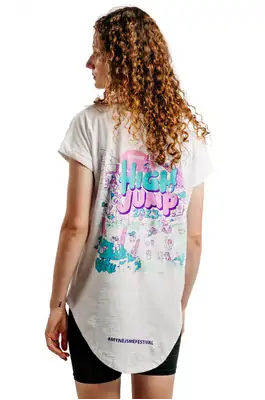 T-SHIRTS FÜR DAMEN - Kurzarm T-shirt für Frauen REPRE4SC High Jump FELLAZ - R3W-TSS-1302S - S