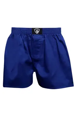 men's boxershorts with woven label EXCLUSIVE ALI - Men's boxer shorts REPRE4SC EXCLUSIVE ALI NAVY - R1M-BOX-0678L - L