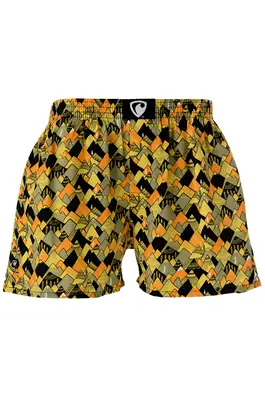 men's boxershorts with woven label EXCLUSIVE ALI - Men's boxer shorts REPRE4SC EXCLUSIVE ALI MOUNTAIN EVERYWHERE - R2M-BOX-0649S - S