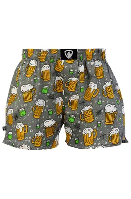 Pánské trenky všitá guma EXCLUSIVE ALI - Pánské trenky s všitou gumou REPRE4SC EXCLUSIVE ALI OCTOBER FEST - R2M-BOX-0635S - S