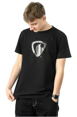 Pánska trička - Pánske tričko s krátkym rukávom REPRE4SC BLACK GLITTER - R3M-TSS-2301S - S