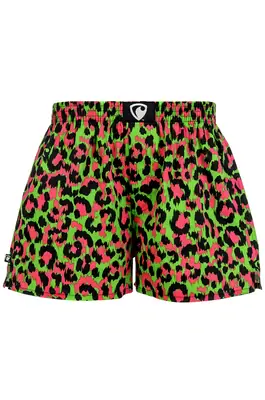 Pánské trenky všitá guma EXCLUSIVE ALI - Pánské trenky s všitou gumou REPRE4SC EXCLUSIVE ALI CARNIVAL CHEETAH - R3M-BOX-0608S - S
