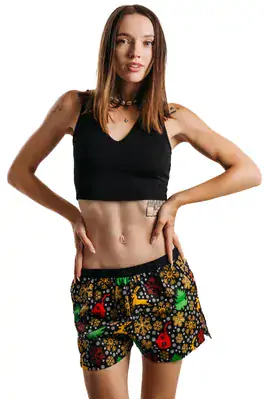 Ladies boxershorts with elastic waistband GIGI - Women's boxer shorts Repre GIGI GENTLE DEER - R3W-BOX-0720M - M