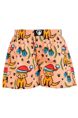 men's boxershorts with woven label EXCLUSIVE ALI - Men's boxer shorts REPRE4SC EXCLUSIVE ALI FLUFFY FELLOW - R4M-BOX-0623S - S