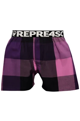 Pánské trenky s vytkávanou gumou CLASSIC MIKE - Pánské trenky s vytkávanou gumou REPRE4SC CLASSIC MIKE 23253 - R3M-BOX-0253S - S