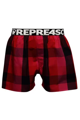 Pánské trenky s vytkávanou gumou CLASSIC MIKE - Pánské trenky s vytkávanou gumou REPRE4SC CLASSIC MIKE 23264 - R3M-BOX-0264S - S