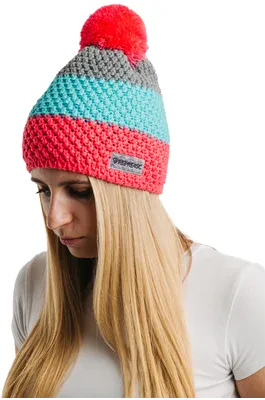 Beanies - Winter cap Pom-Pon REPRE4SC CONTOUR LINE - R4H-BEA-0113UNI - UNI