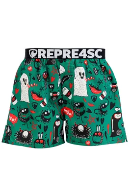 men's boxershorts with Elastic waistband EXCLUSIVE MIKE - Men's boxer shorts REPRE4SC EXCLUSIVE MIKE GRRRR! - R4M-BOX-0727S - S