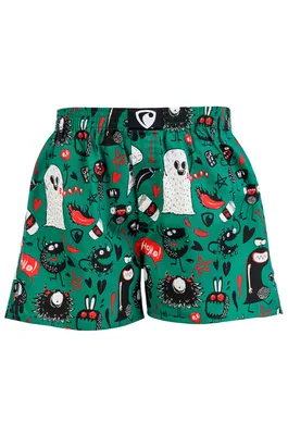 men's boxershorts with woven label EXCLUSIVE ALI - Men's boxer shorts REPRE4SC EXCLUSIVE ALI GRRRR! - R4M-BOX-0627S - S