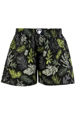 men's boxershorts with woven label EXCLUSIVE ALI - Men's boxer shorts REPRE4SC EXCLUSIVE ALI PRICKLY TREETOP - R4M-BOX-0624S - S