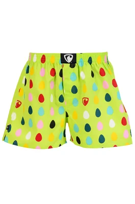men's boxershorts with woven label EXCLUSIVE ALI - Men's boxer shorts REPRE4SC EXCLUSIVE ALI PERFECT EGGS - R5M-BOX-0603S - S