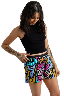 Dámské trenky vytkávaná guma GIGI - Dámské trenky s vytkávanou gumou REPRE4SC LADIES GIGI HI-TEC CHARACTER - R5W-BOX-0709S - S