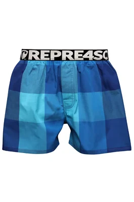 Pánské trenky s vytkávanou gumou CLASSIC MIKE - Pánské trenky s vytkávanou gumou REPRE4SC CLASSIC MIKE 23258 - R3M-BOX-0258S - S