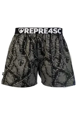 Pánské trenky s vytkávanou gumou EXCLUSIVE MIKE - Pánské trenky s vytkávanou gumou REPRE4SC EXCLUSIVE MIKE THORNS OF JESUS - R5M-BOX-0706S - S