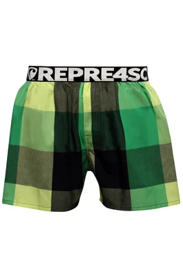 Pánské trenky s vytkávanou gumou CLASSIC MIKE - Pánské trenky s vytkávanou gumou REPRE4SC CLASSIC MIKE 23251 - R3M-BOX-0251S - S