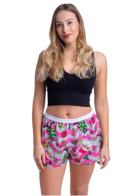 Dámské trenky vytkávaná guma GIGI - Dámské trenky s vytkávanou gumou REPRE4SC LADIES GIGI FUNKY VIBES - R4W-BOX-0722S - S