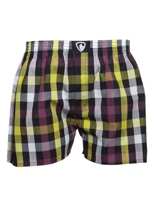 men's boxershorts with woven label CLASSIC ALI - Men's boxer shorts REPRE4SC CLASSIC CLASSIC 15112 - R5M-BOX-0112S - S