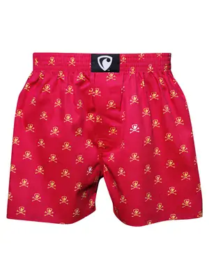 Pánské trenky všitá guma EXCLUSIVE ALI - Pánské trenky s všitou gumou REPRE4SC EXCLUSIVE ALI SMALL BONES - R0M-BOX-0612S - S