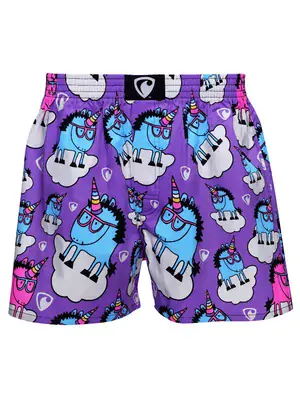 men's boxershorts with woven label EXCLUSIVE ALI - Men's boxer shorts REPRE4SC EXCLUSIVE ALI TOMS UNICORN - R0M-BOX-0616S - S