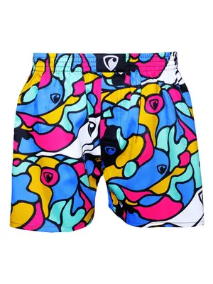 men's boxershorts with woven label EXCLUSIVE ALI - Men's boxer shorts REPRE4SC EXCLUSIVE ALI HIPPIE - R0M-BOX-0619S - S
