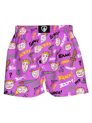 men's boxershorts with woven label EXCLUSIVE ALI - Men's boxer shorts REPRE4SC EXCLUSIVE ALI TROUBLEMAKERS - R0M-BOX-0629S - S