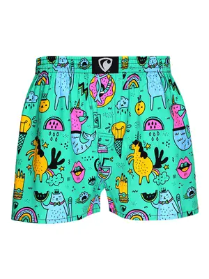 Pánské trenky všitá guma EXCLUSIVE ALI - Pánské trenky s všitou gumou REPRE4SC EXCLUSIVE ALI SWEET DREAM - R0M-BOX-0631S - S