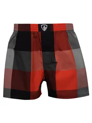 men's boxershorts with woven label CLASSIC ALI - Men's boxer shorts REPRE4SC CLASSIC ALI 21157 - R1M-BOX-0157S - S