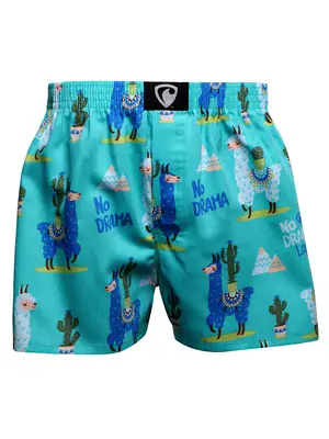 men's boxershorts with woven label EXCLUSIVE ALI - Men's boxer shorts REPRE4SC EXCLUSIVE ALI NO DRAMA - R1M-BOX-0676S - S