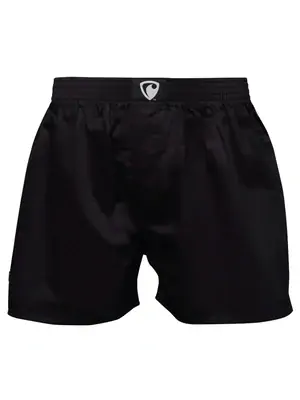 Pánské trenky všitá guma EXCLUSIVE ALI - Pánské trenky s všitou gumou REPRE4SC EXCLUSIVE ALI BLACK - R8M-BOX-0608S - S