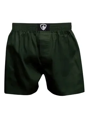 men's boxershorts with woven label EXCLUSIVE ALI - Men's boxer shorts REPRE4SC EXCLUSIVE ALI GREEN - R8M-BOX-0610S - S