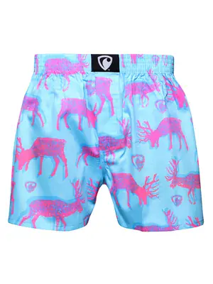 Pánské trenky všitá guma EXCLUSIVE ALI - Pánské trenky s všitou gumou REPRE4SC EXCLUSIVE ALI POP DEER - R1M-BOX-0691S - S
