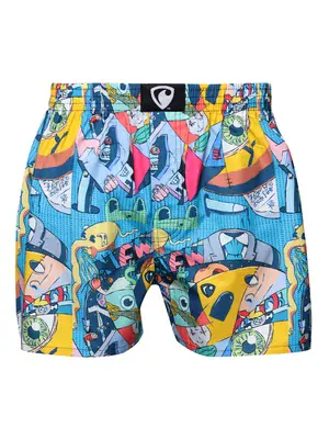PÁNSKE TRENKY všitá guma EXCLUSIVE ALI - Pánske trenky REPRE4SC EXCLUSIVE ALI REALITA21 - R1M-BOX-0699S - S