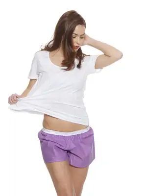 Dámské trenky - Dámské trenky s vytkávanou gumou REPRE4SC DOTS - R7W-BOX-0102S - S