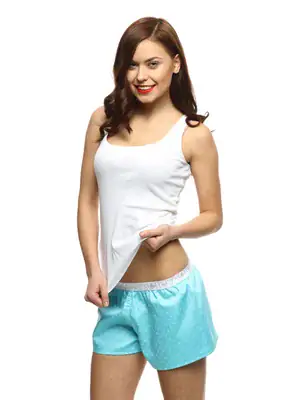 Dámské trenky - Boxershorts für Frauen REPRE4SC TINY FLOWERS 2 - R7W-BOX-0109S - S