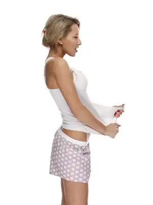 Ladies boxershorts - Women's boxer shorts REPRE4SC APPLES - R7W-BOX-0112S - S