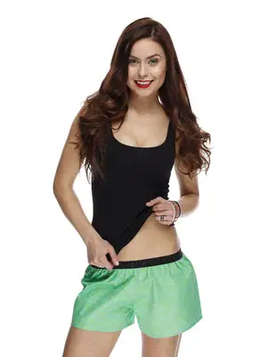 Dámské trenky - Boxershorts für Frauen REPRE4SC OCEAN LAWN - R7W-BOX-0118S - S