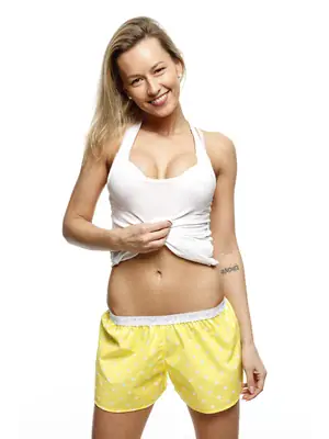 Dámské trenky - Dámske trenky REPRE4SC STARS - R7W-BOX-0127S - S