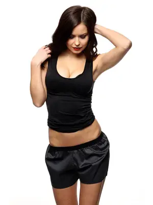 Dámské trenky - Dámske trenky REPRE4SC SOLID BLACK - R8W-BOX-0109S - S