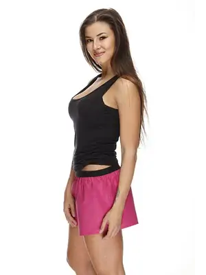 Ladies boxershorts - Women's boxer shorts REPRE4SC SOLID MAGENTA - R8W-BOX-0113S - S