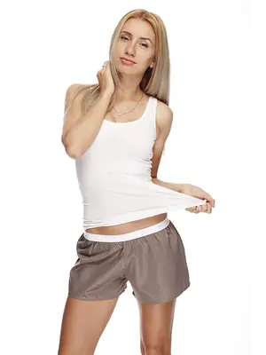 Ladies boxershorts - Women's boxer shorts REPRE4SC DOTS - R8W-BOX-0124S - S