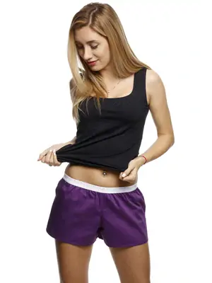 Dámské trenky - Boxershorts für Frauen REPRE4SC SOLID VIOLET - R8W-BOX-0708S - S