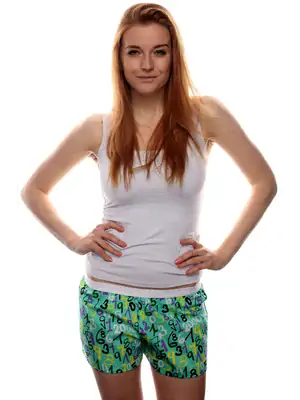 Dámské trenky - Boxershorts für Frauen REPRE4SC NUMBERS - R9W-BOX-0705S - S